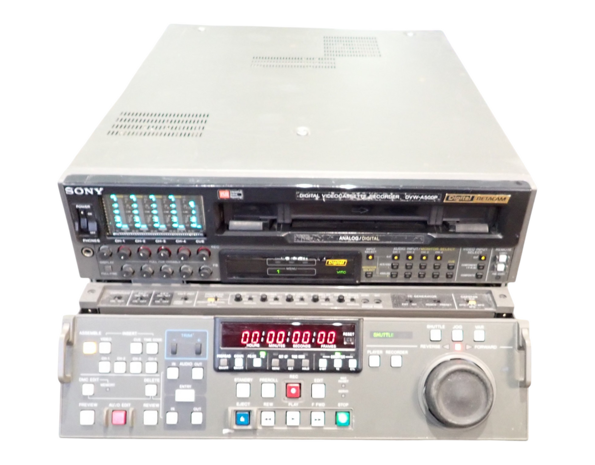 Sony DVWA500P Digital Betacam Video Cassette Player Recorder + Case1