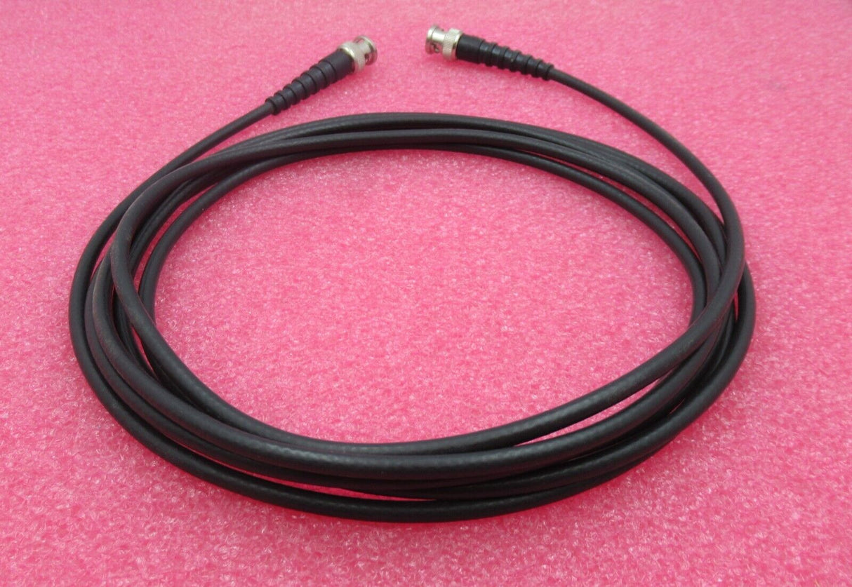BNC-Stecker männlich auf BNC-Stecker männlich 3 Meter lang schwarz Koaxial RF Kabel