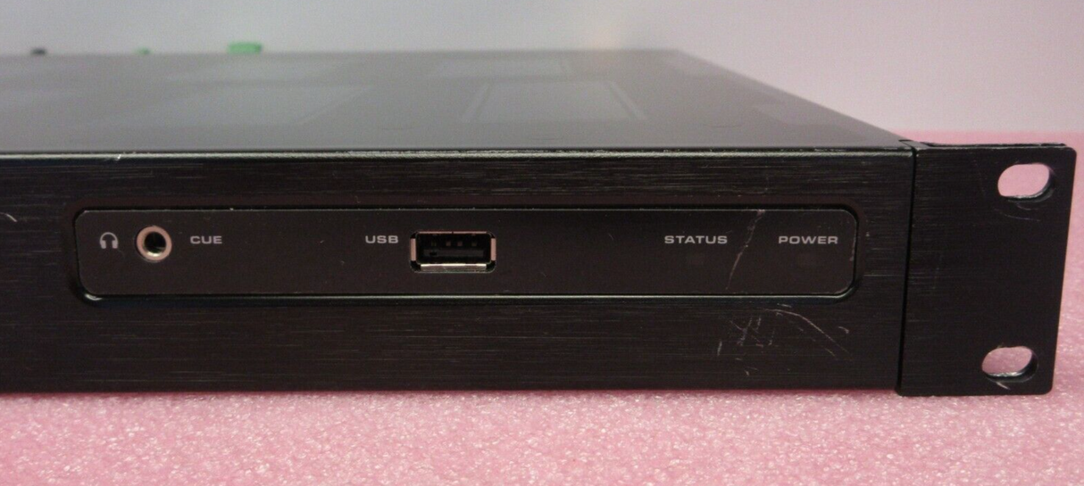 QSC MP-M40 Musik- und Paging-Zonenmixer mit 8 Eingängen und 4 Ausgängen, 1 HE Rackmontage