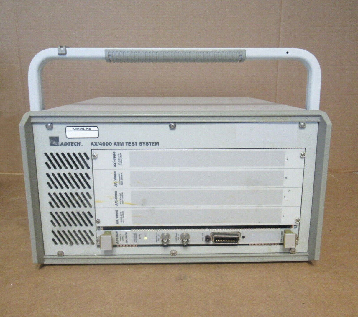 Spirent Adtech AX/4000 Broadband Test System Portable Chassis - 400607C