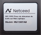 Netceed MU1307 A8 Live Optical Fibre Identifier with VFL + Pouch / Shade cap8