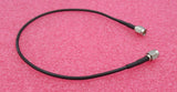 SMA Plug Male Straight To SMA Plug Male Straight 30cm Black Coaxial RF Cable