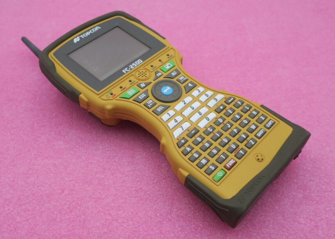 Contrôleur d'enquête robotique sur le terrain Topcon FC-2500 Collecteur de données RS-1 Radio 2,4 GHz