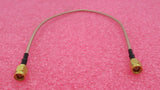 5 x SMA-Stecker gerade - SMA-Stecker gerade 300 mm braunes Koaxial-HF-Kabel