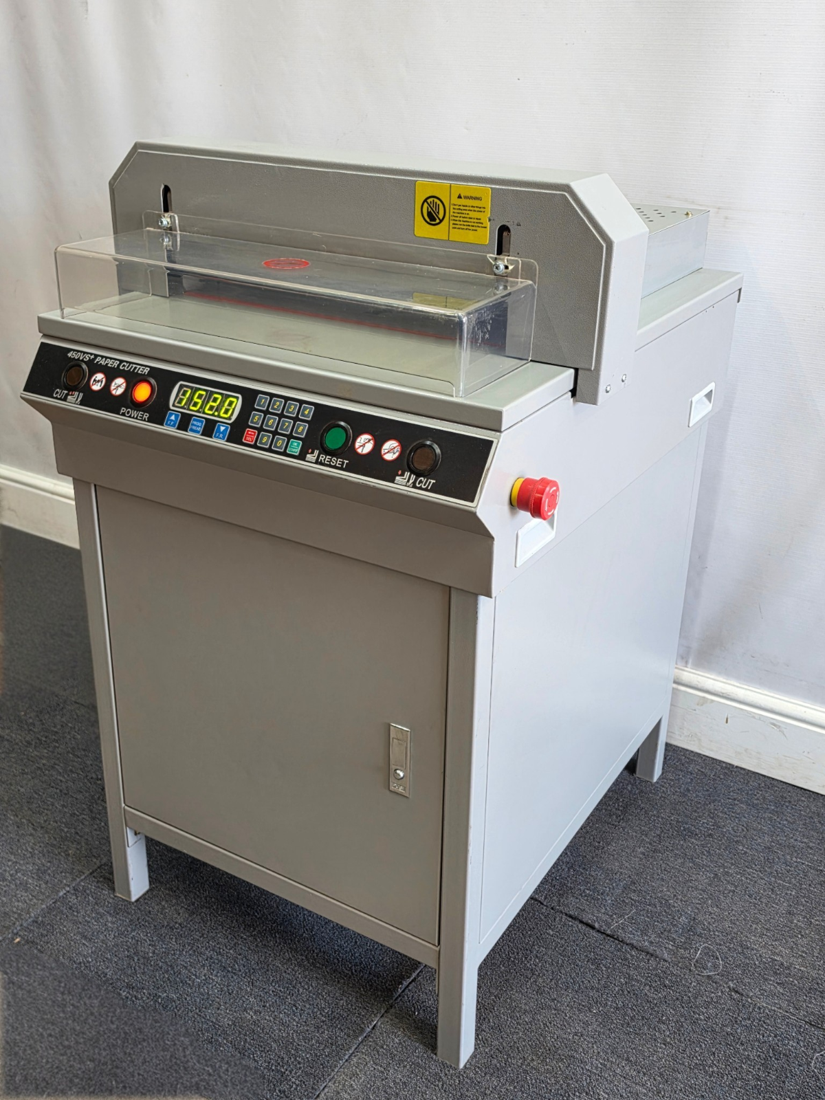 GAPS 450VS+ Electric Paper Guillotine Cutter A3 450mm 40mm Stack Digital Display2