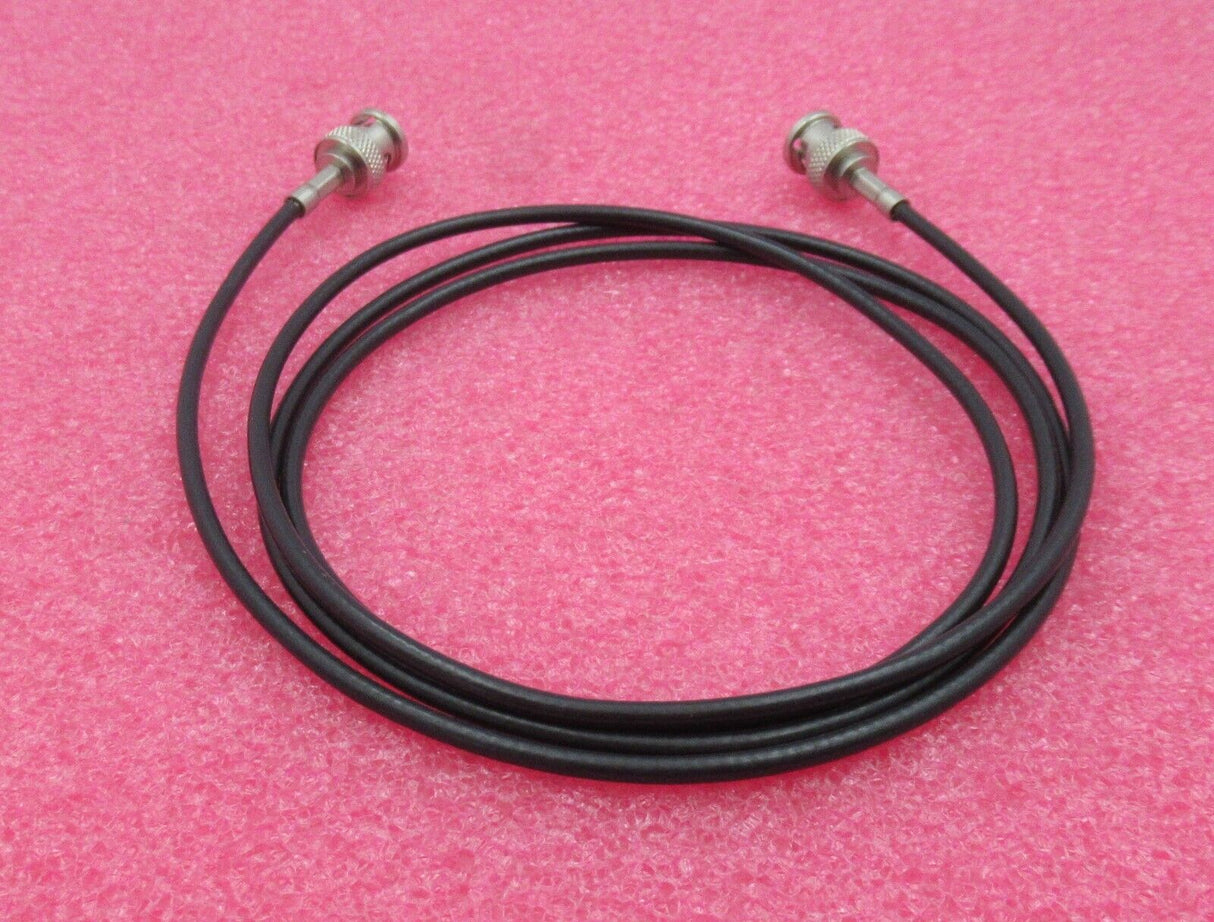 BNC-Stecker gerade zum BNC-Stecker gerade 1,6 m schwarzes Koaxial-HF-Kabel