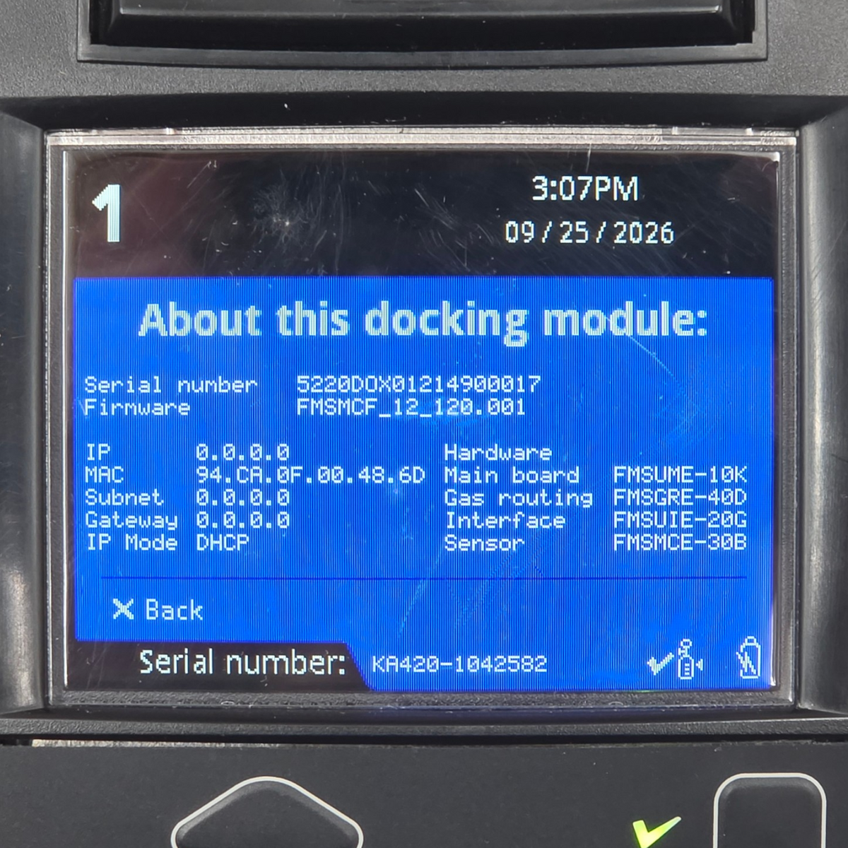 Honeywell IntelliDoX DX MCLP GasAlert MicroClip Calibration Docking Station4