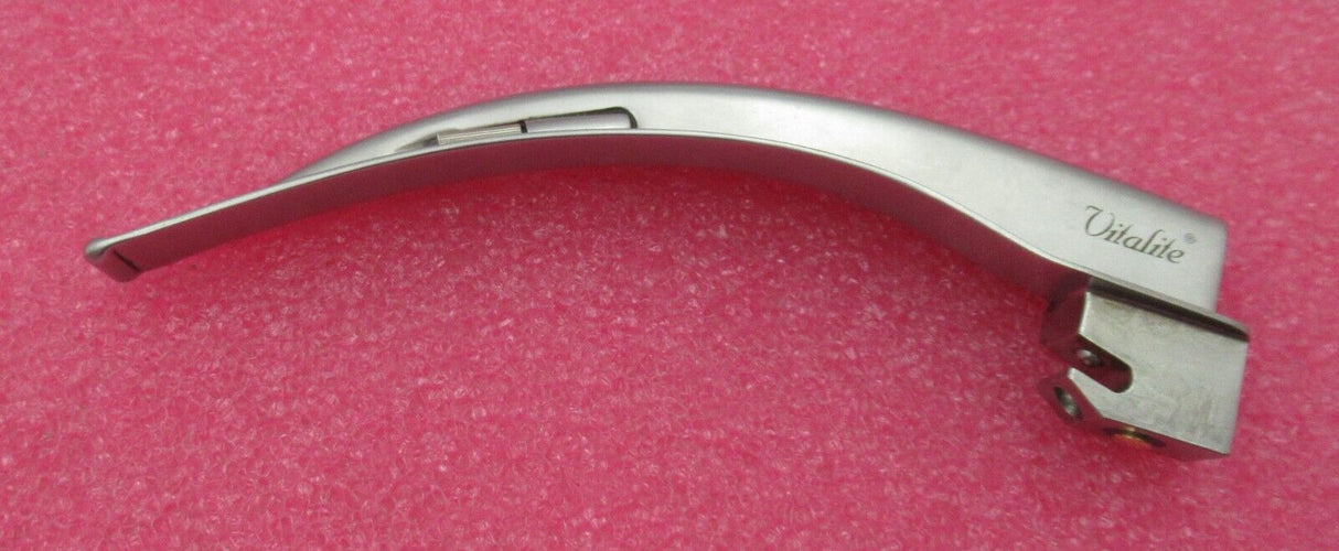 2 x Laryngoscope MacIntosh avec 6 lames à fibre optique Mac incurvées