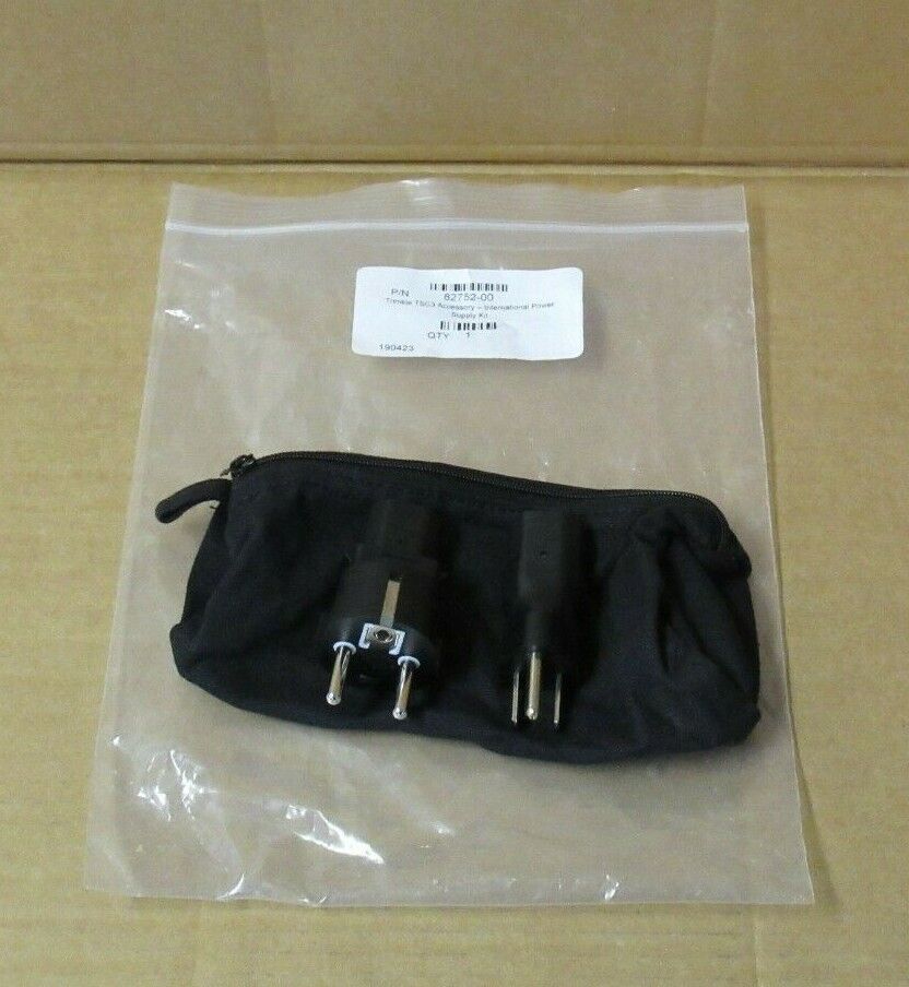 Kit d'alimentation électrique international Trimble 82752-00 TSC3 + pochette de transport