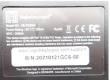 LogicKeyboard KBPCBWH Cortex MTI Film Shortcut & Assistive Keyboards Wired USB9