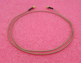 SMA-Stecker gerade auf SMA-Stecker gerade 1M braunes Koaxial-HF-Kabel