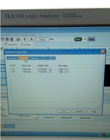 Tektronix TLA715 Logic Analyzer 2x TLA7AA4 272ch 8GHz 450MHz 8M+2M P6960 Probes4