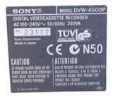 Sony DVWA500P Digital Betacam Video Cassette Player Recorder + Case12