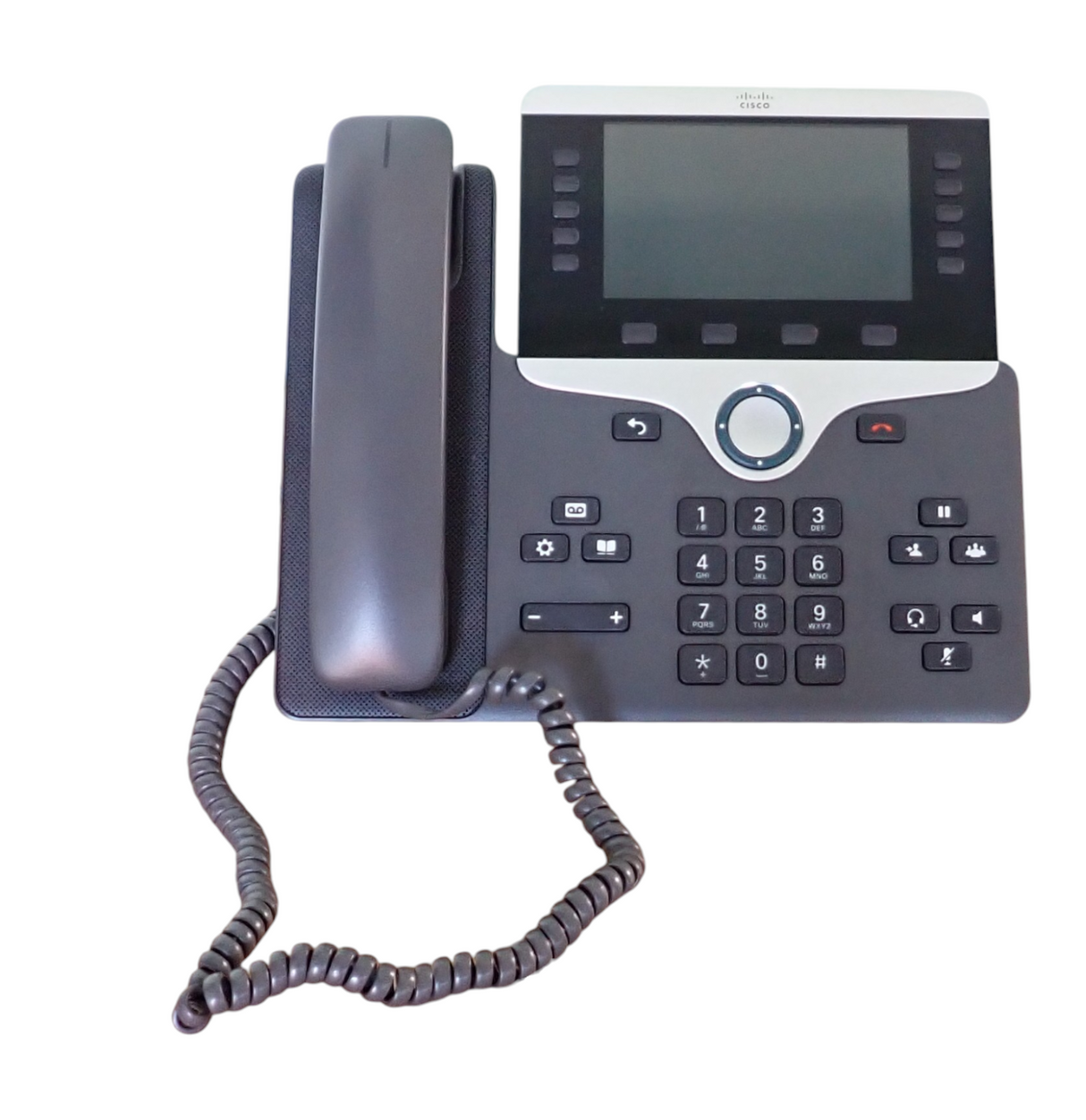 Cisco CP 8851 IP PoE VoIP SIP Telephone Phone 5" Screen Duplex Speakers1
