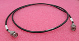 BNC-Stecker gerade zum BNC-Stecker gerade 1,2 m schwarzes Koaxial-HF-Kabel