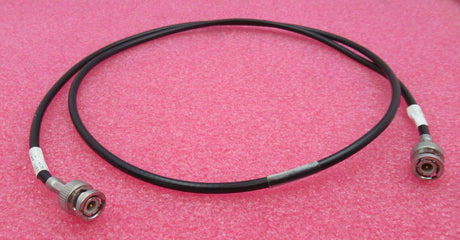 BNC-Stecker gerade zum BNC-Stecker gerade 1,2 m schwarzes Koaxial-HF-Kabel