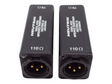 2 x Neutrik NADITBNC M 110 to 75 Ohm Digital Audio Impedance Transformer0