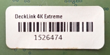 Blackmagic Design DeckLink 4K Extreme SDI Capture Card + HDMI Slot & Cables11