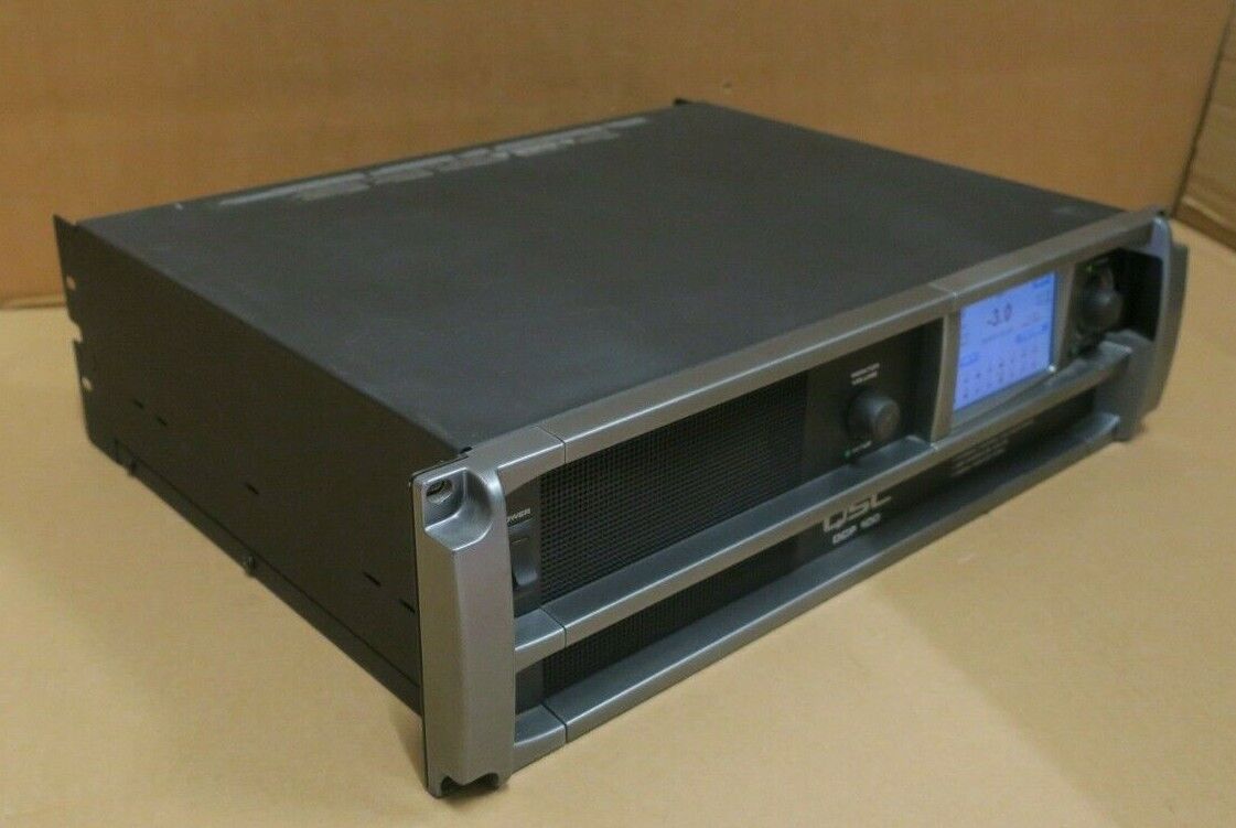 QSC DCP 100 Digital Cinema Prozessor Booth Monitor Crossover EQ DSP Rackmount