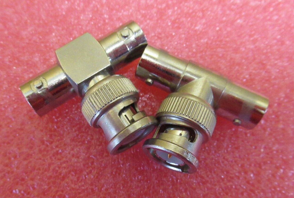 Konvolut 8 x Auswahl verschiedener BNC-Adapterstecker