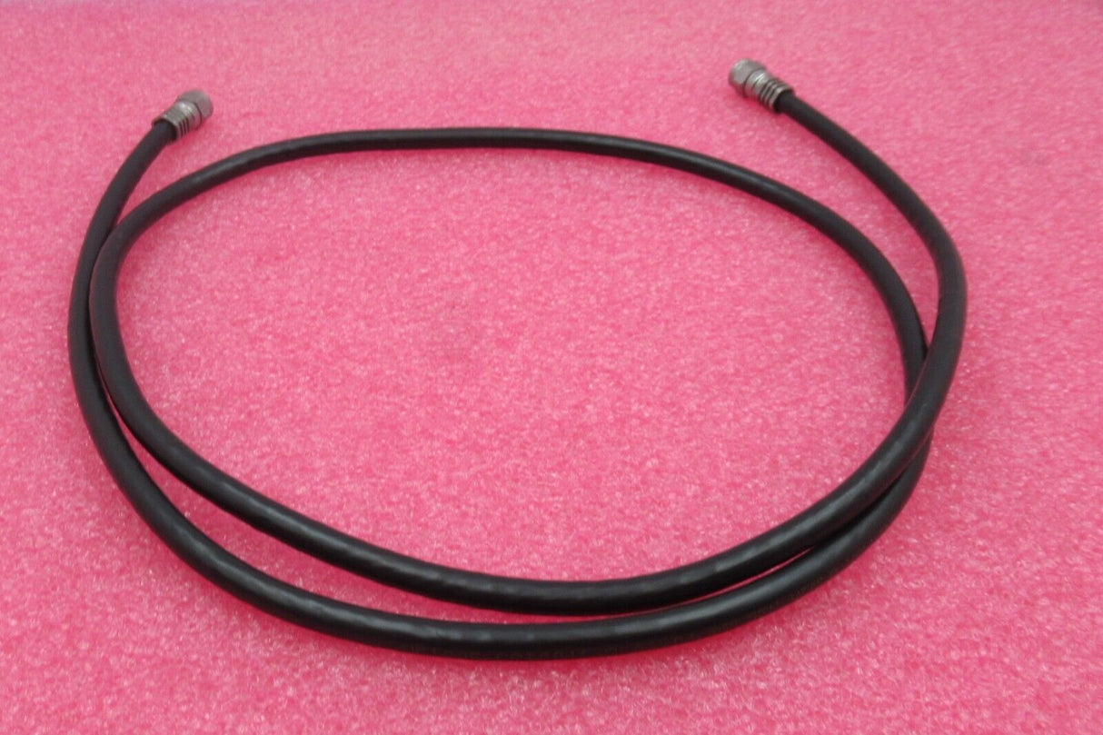 Konvolut 4 x F-Stecker auf F-Stecker, 1,2 m, schwarz, HF-Koaxialkabel