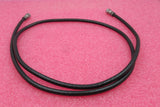 Konvolut 4 x F-Stecker auf F-Stecker, 1,2 m, schwarz, HF-Koaxialkabel