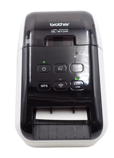 Brother QL810W Wireless USB Bluetooth Direct Thermal Label Printer + AC Adapter1