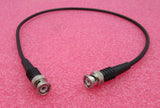 BNC-Stecker männlich gerade zum BNC-Stecker männlich gerade 600MM schwarzes Koaxial-HF-Kabel