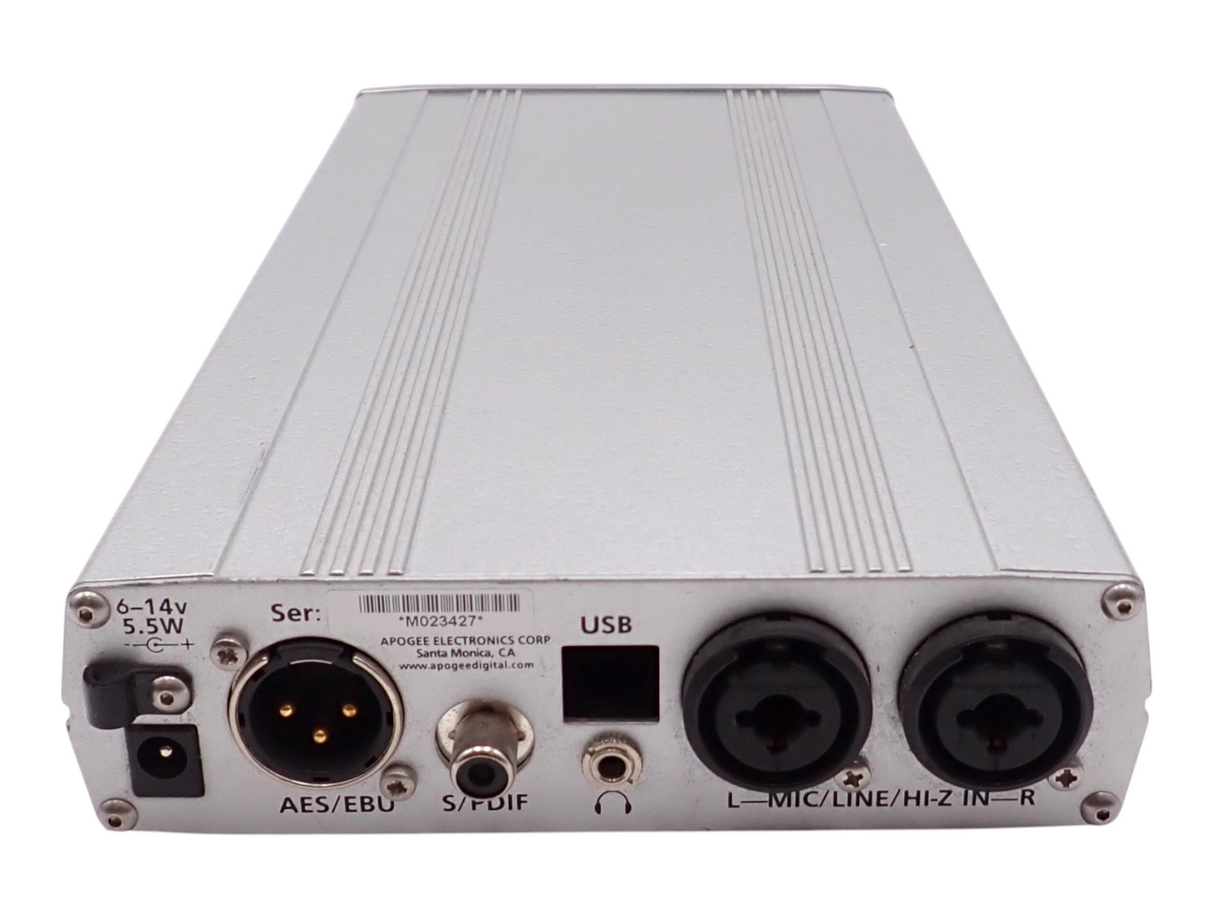 Apogee Electronics Mini-Me 2-channel A/D Converter With Mic / Instrument Preamp4