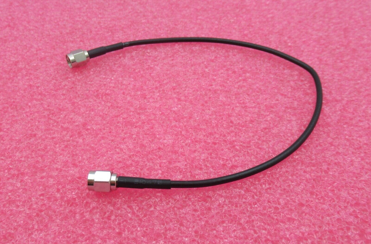 SMA Plug Male Straight To SMA Plug Male Straight 280MM Black Coaxial RF Cable