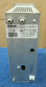 Récepteur satellite de tête de réseau numérique Macab DT-1000CI Équipement de diffusion QPSK