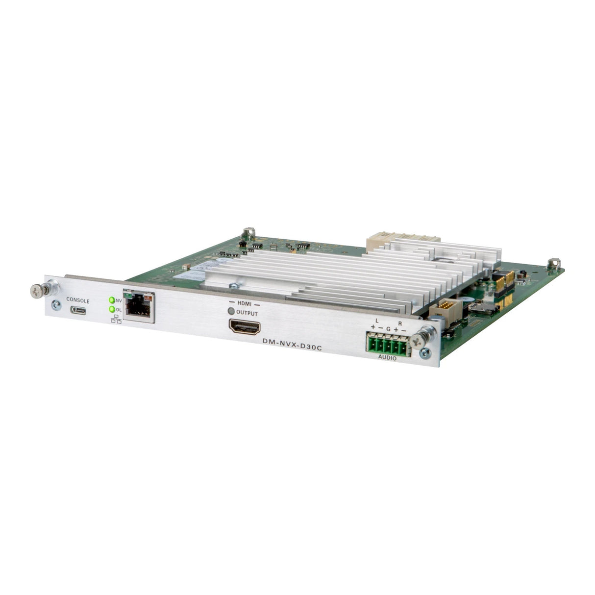 New Crestron DM-NVX-D30C 4K60 4:4:4 HDR AV over IP Decoder Card DMF-CI-81