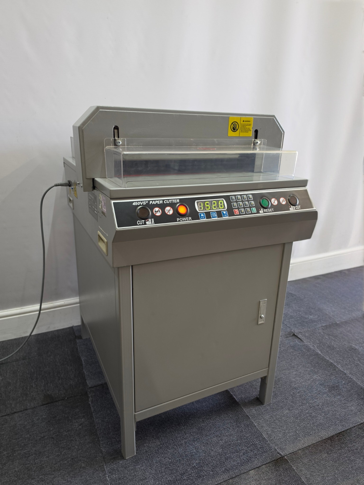 GAPS 450VS+ Electric Paper Guillotine Cutter A3 450mm 40mm Stack Digital Display6