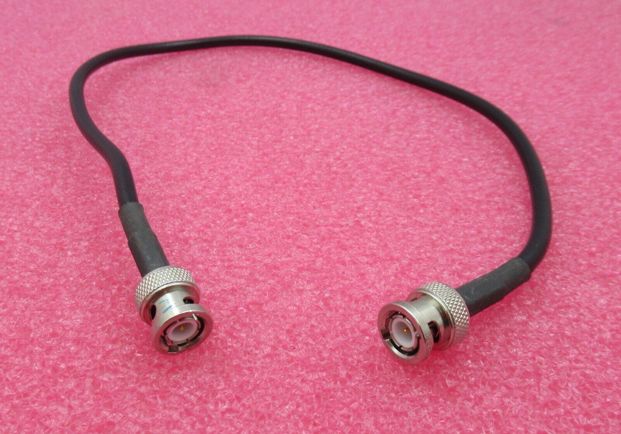 BNC-Stecker gerade zum BNC-Stecker gerade 0,5 m schwarzes Koaxial-HF-Kabel