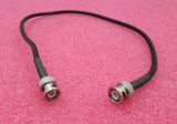 BNC-Stecker gerade zum BNC-Stecker gerade 0,5 m schwarzes Koaxial-HF-Kabel