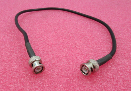 BNC-Stecker gerade zum BNC-Stecker gerade 0,5 m schwarzes Koaxial-HF-Kabel