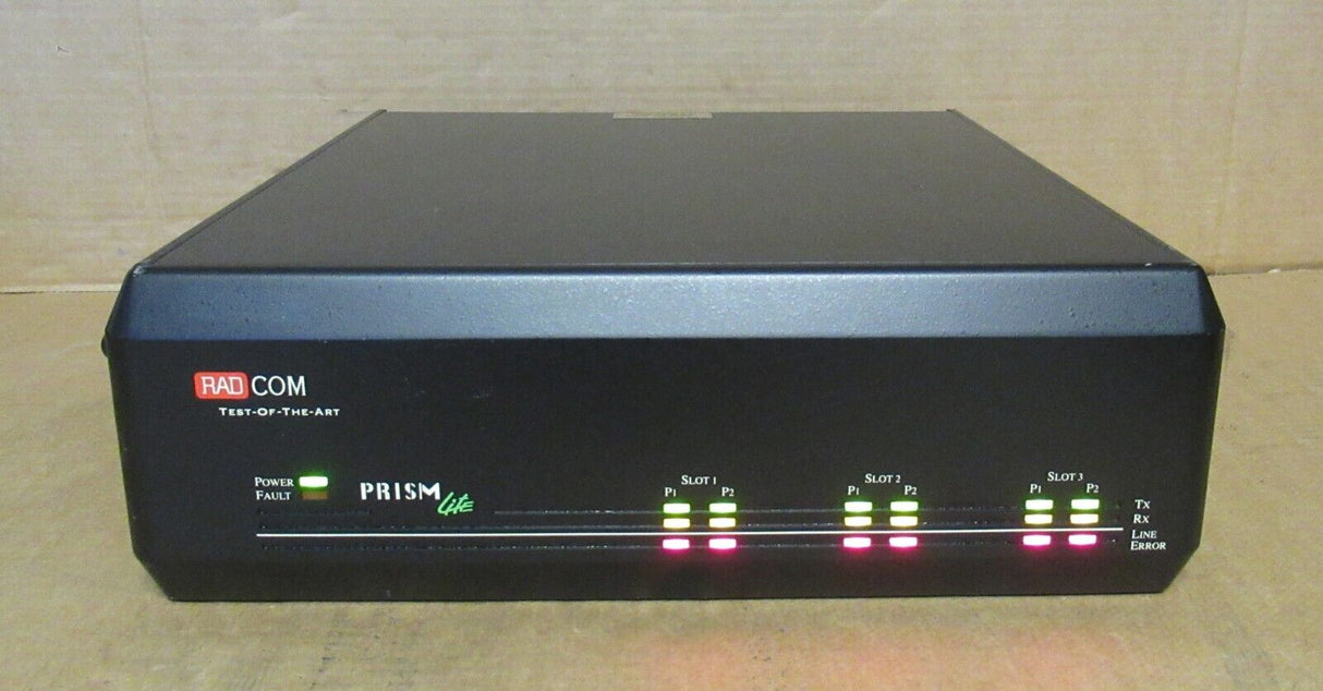 Radcom Test Of The Art Prism Lite WAN/LAN/ATM Protocol Analyzer