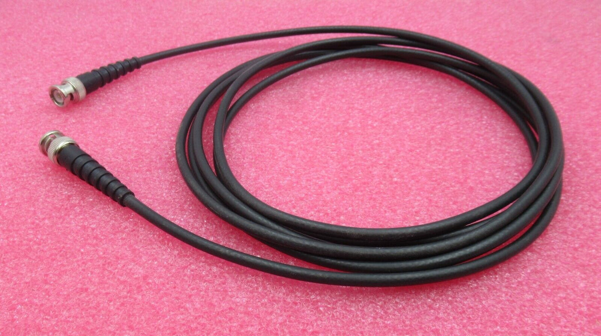 BNC-Stecker männlich auf BNC-Stecker männlich 3 Meter lang schwarz Koaxial RF Kabel
