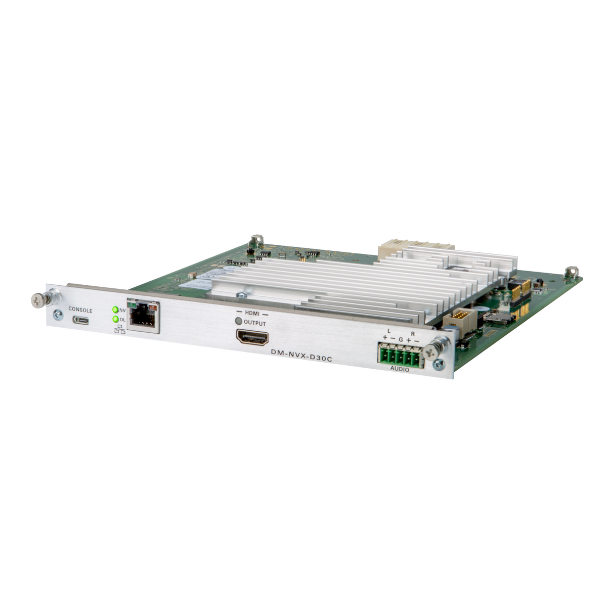 New Crestron DM NVX 380C 4K60 4:4:4 HDR AV over IP Decoder Card DMF CI 81