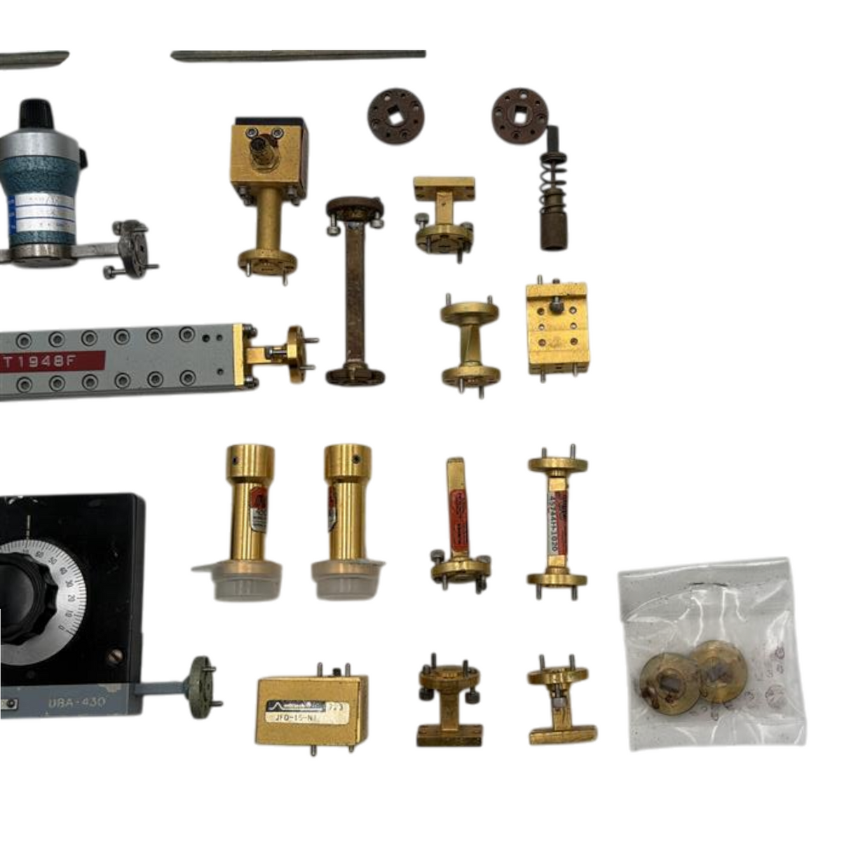 Hughes WR15 Millimetre Wave MMW 50-75GHz Waveguide Components Set3