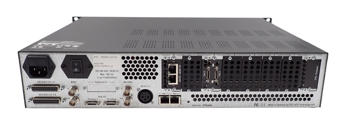 Avid Pro Tools MTRX Audio Interface Base Uni with MADI and Pro 100-73978-016