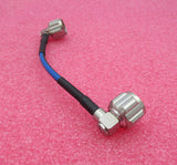 15 cm / 6 Zoll N-Stecker rechtwinklig auf N-Stecker rechtwinklig, halbflexibles Präzisionskabel
