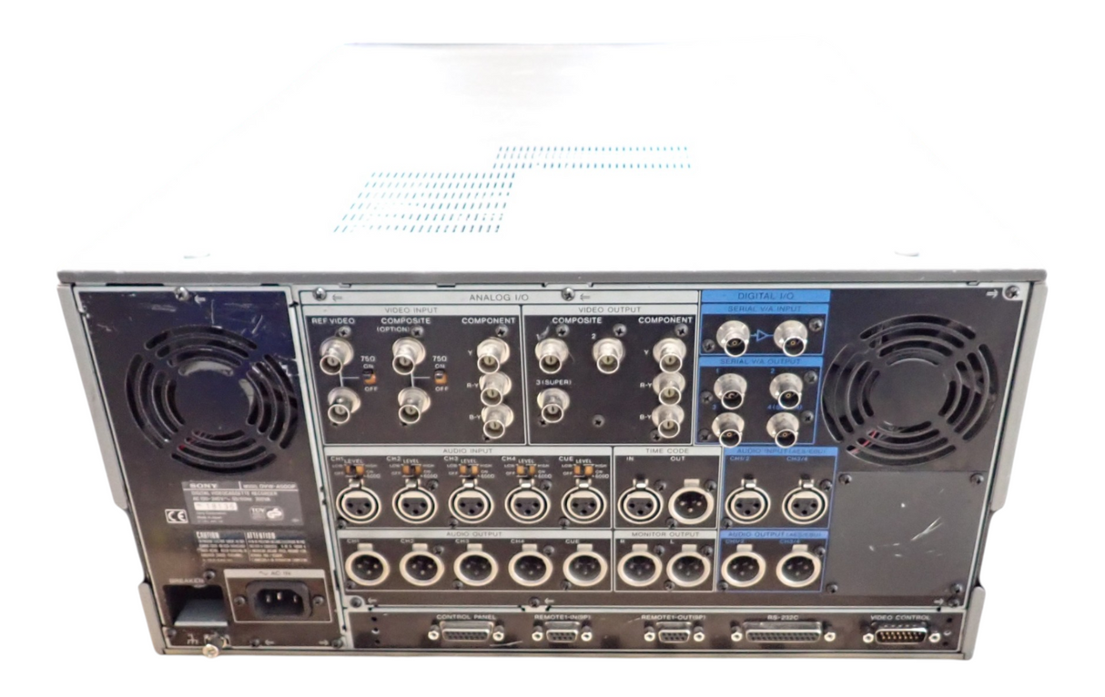 Sony DVWA500P Digital Betacam Video Cassette Player Recorder + Case4