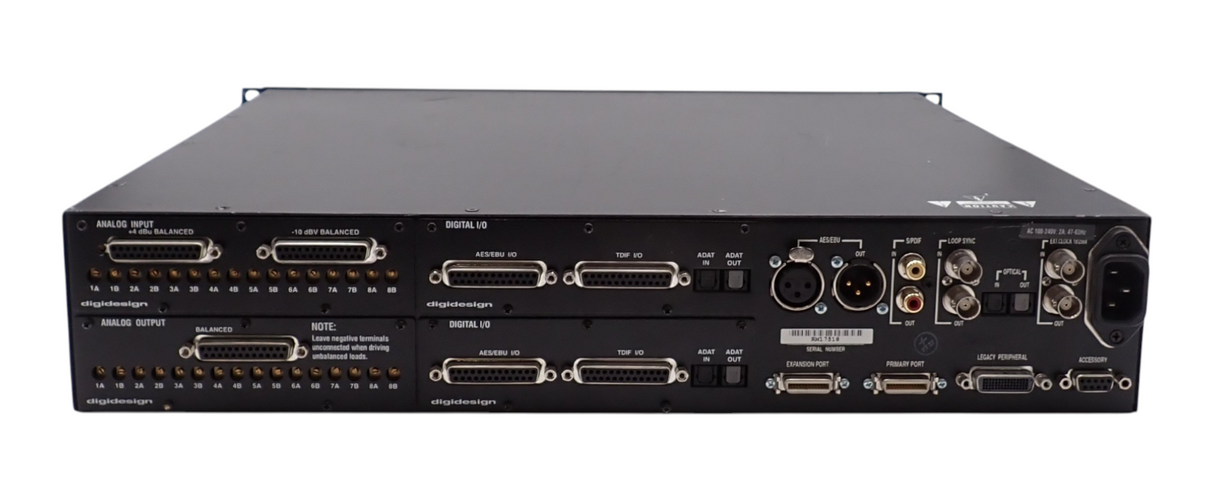 Avid Digidesign 192 I/O MH192 Analog Digital Audio Interface Unit + 4x Cards7