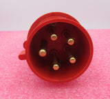 Bals CEE Norm Roter Industriestecker 3P+N+E IP44 32A 415V Typ 204 Steckerbeschläge