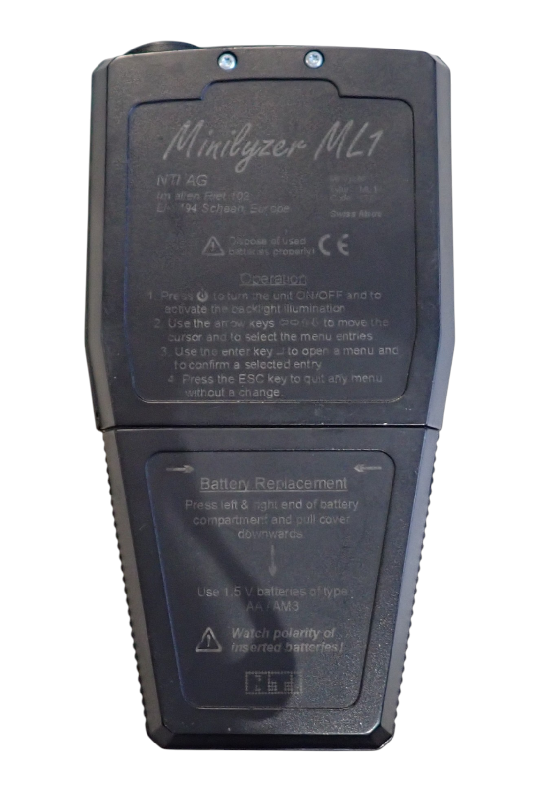 NTI Audio Neutrik ML1 Mobilizer Palm Sized Analogue Audio Analyzer2