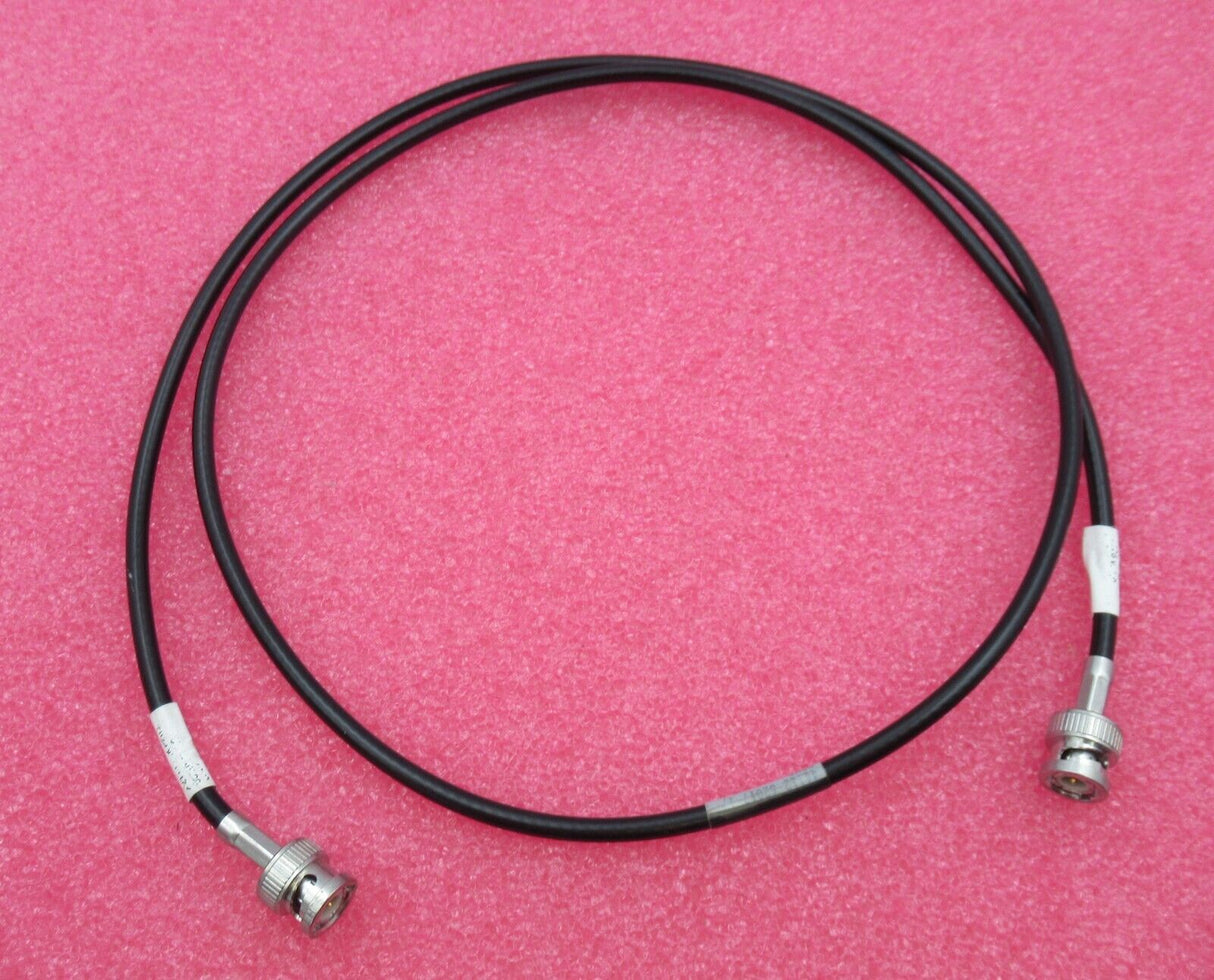 BNC-Stecker gerade zum BNC-Stecker gerade 1,2 m schwarzes Koaxial-HF-Kabel