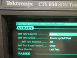 Tektronix CTS850 SDH Test Set Opt.04,14,38 + Glasfaser Plug-In 52,155,622Mb/s