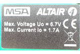 MSA Safety Gas Detection Battery Charger for ALTAIR 4XR Gas Detector 100866386