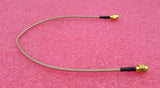 5 x SMA-Stecker gerade - SMA-Stecker gerade 300 mm braunes Koaxial-HF-Kabel